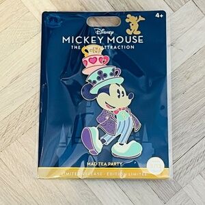 Mickey Mouse Main Attraction - Mad Tea Party Collectible Pin. Limited Release.
